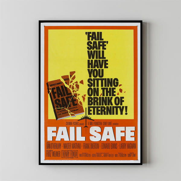 Fail Safe Movie Poster Art Print Movie Posters Gift for Movie lovers 2