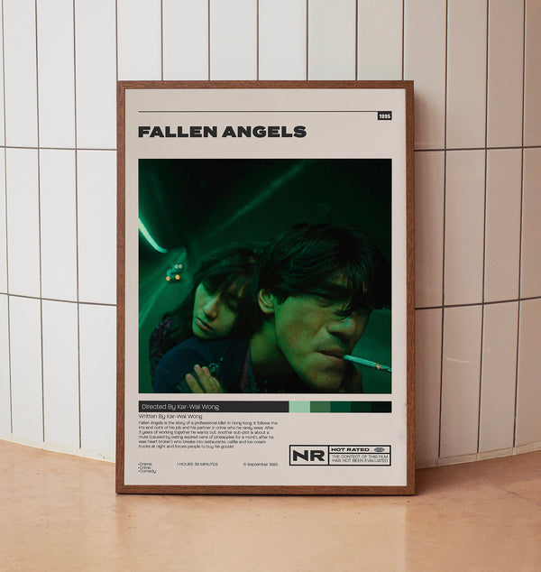 Fallen Angels Poster , Kar-Wai Wong , Minimalist Movie Poster