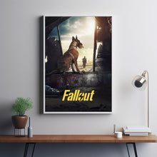 Fallout Movie Poster, Rear Window Classic, Vintage Movie Poster, Fallout 2024 Film, Canvas Cloth Poster 01
