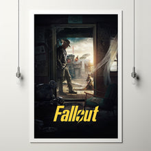 Fallout Movie Poster, Rear Window Classic, Vintage Movie Poster, Fallout 2024 Film, Canvas Cloth Poster
