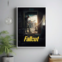 Fallout Movie Poster, Rear Window Classic, Vintage Movie Poster, Fallout 2024 Film, Canvas Cloth Poster