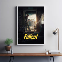 Fallout Movie Poster, Rear Window Classic, Vintage Movie Poster, Fallout 2024 Film, Canvas Cloth Poster