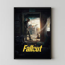 Fallout Movie Poster, Rear Window Classic, Vintage Movie Poster, Fallout 2024 Film, Canvas Cloth Poster