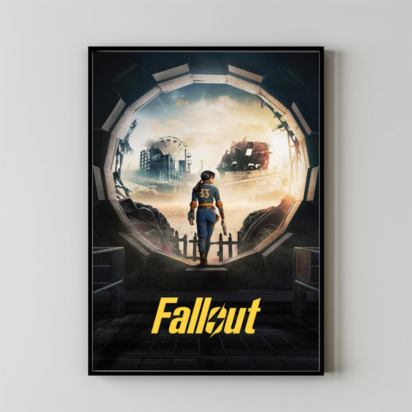 Fallout (2024) Movie Poster - Classic Canvas Wall Art for Room Decor 001