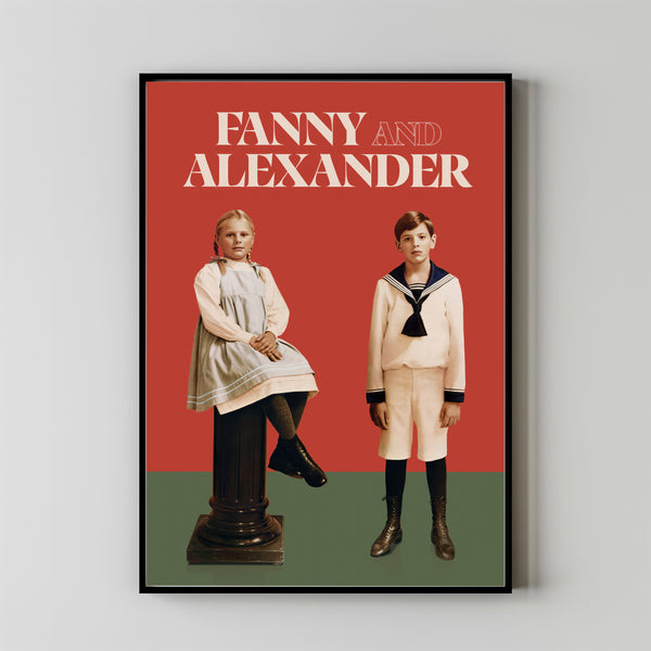 Fanny and Alexander Film Poster, Vintage Modern, Vintage Poster, Minimalist Art, High Quality