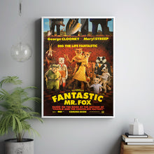 Fantastic Mr. Fox Movie Poster Print, Canvas Wall Art, Room Decor, Movie Art