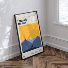 Fantastic Mr. Fox Movie Poster  Minimalist  Midcentury Poster  Wall Art Print  Retro Movie Poster 1716284014