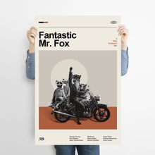 Fantastic Mr. Fox Movie Poster  Minimalist  Midcentury Poster  Wall Art Print  Retro Movie Poster 1732789933
