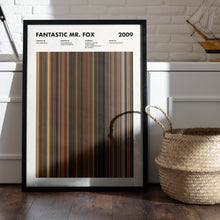Fantastic Mr Fox Movie Barcode Print, Fantastic Mr Fox Print, Fantastic Mr Fox Poster, Fantastic Mr Fox Wall Art, Movie Buff Gift 1617467900
