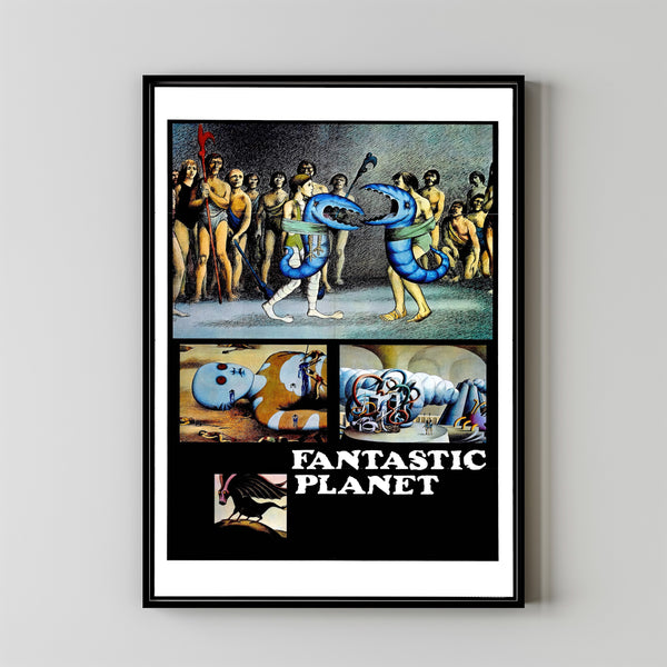 Fantastic Planet Movie Poster, Room Decor, Home Decor, Art Poster for Gift 1
