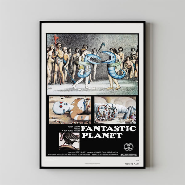 Fantastic Planet Movie Poster, Room Decor, Home Decor, Art Poster for Gift 2