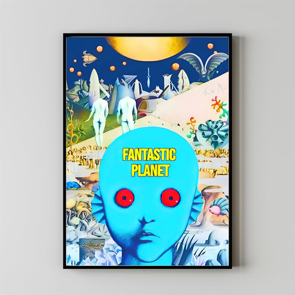 Fantastic Planet Movie Poster, Room Decor, Home Decor, Art Poster for Gift 3