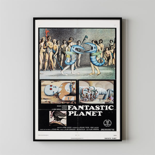 Fantastic Planet Movie Poster, Room Decor, Home Decor, Art Poster for Gift 4