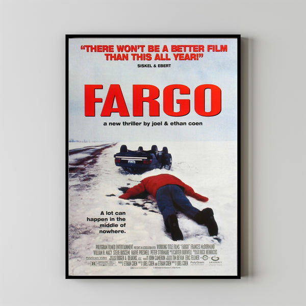 Fargo Movie Poster,Film Fan Collectibles,Vintage Movie Poster,Home Decor,Wall Art,Poster Gifts 4