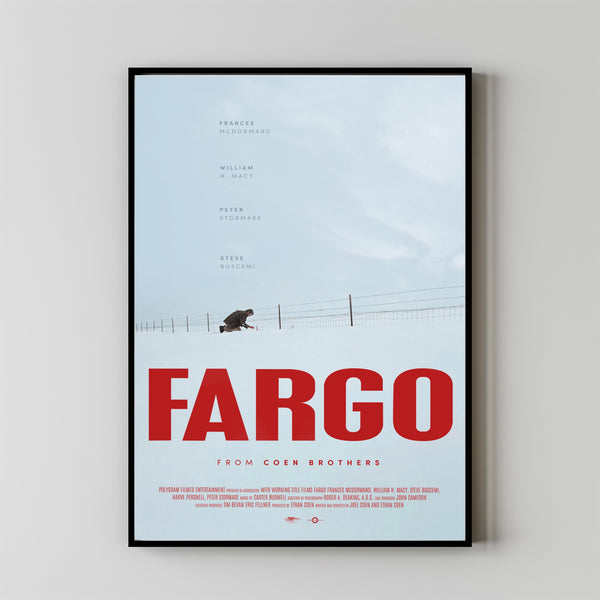 Fargo Movie Poster,Film Fan Collectibles,Vintage Movie Poster,Home Decor,Wall Art,Poster Gifts 6