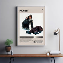 Fargo Poster,Joel Coen,Ethan Coen, Minimalist Movie Poster