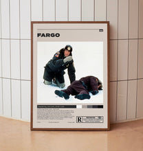 Fargo Poster,Joel Coen,Ethan Coen, Minimalist Movie Poster