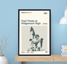 Fast Times At Ridgemont High Movie Poster, Fast Times At Ridgemont High Poster, Retro Movie Poster, Minimalist Art, Vintage Poster 1701456541