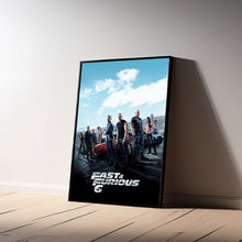 Fast & Furious 6 Movie Poster, Wall Art Prints, Art Poster, Canvas Material Gift, Keepsake, Home Decor, Live Room Wall Art 1671291730
