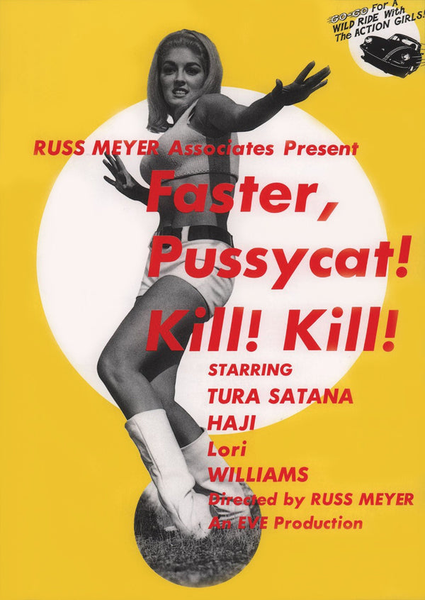 Faster, Pussycat Kill Kill Alternative Film Movie Print Wall Art Poster 1564724448