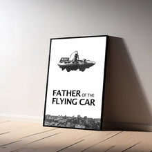 Father of the Flying Car, Movie Poster, Wall Art Prints, Art Poster, Canvas Material Gift, Keepsake, Home Decor, Live Room Wall Art 1576913352