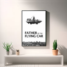 Father of the Flying Car, Movie Poster, Wall Art Prints, Art Poster, Canvas Material Gift, Keepsake, Home Decor, Live Room Wall Art 1576913352