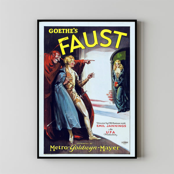 Faust Movie Poster,Film Fan Collectibles,Vintage Movie Poster,Home Decor,Wall Art,Poster Gifts 2