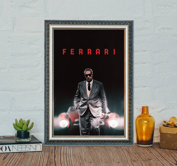 Ferrari  Movie Poster, Ferrari (2023) Classic Movie Poster, High Quality Canvas Cloth Poster 1618310274