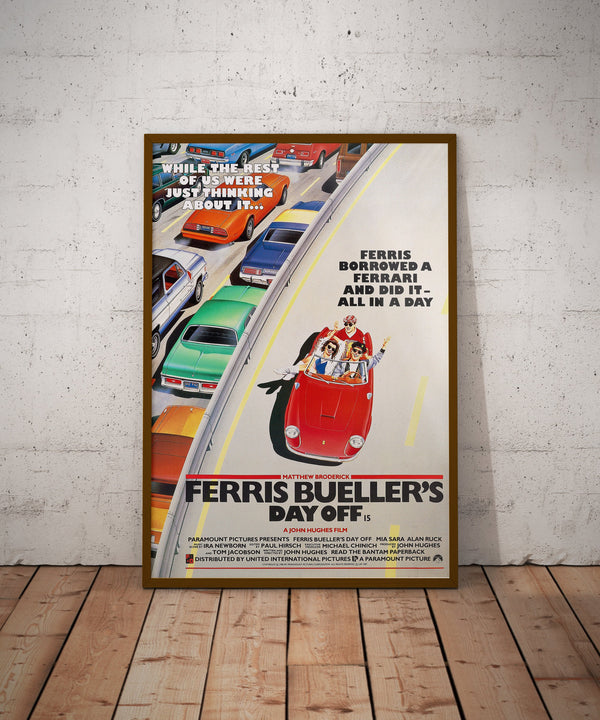 Ferris Bueller's Day Off Movie Poster - Retro Movie Poster Print - Wall Art Poster Decor - Vintage Movie Poster Art - Minimalist Movie Art 1669757644 - Copy (4)