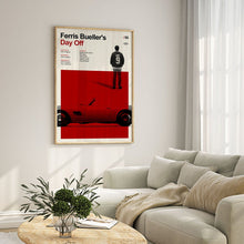 Ferris Bueller's Day Off Movie Poster  Minimalist  Midcentury Poster  Wall Art Print  Retro Movie Poster 1721151692