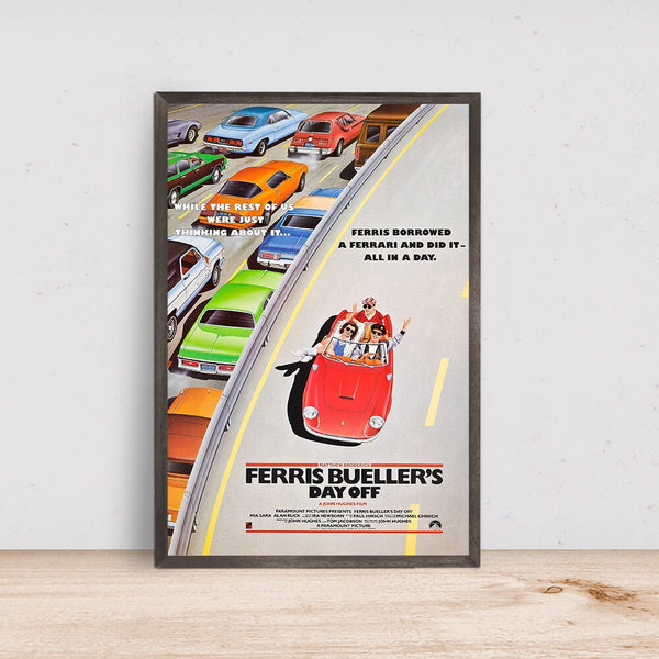 Ferris Bueller's Day Off Movie Poster, Home Decor, Art Poster for GiftCustom Personalized Poster 1625123208