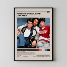 Ferris Bueller's Day Off Poster, John Hughes, Minimalist Movie Poster