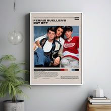 Ferris Bueller's Day Off Poster, John Hughes, Minimalist Movie Poster
