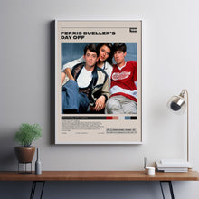 Ferris Bueller's Day Off Poster, John Hughes, Minimalist Movie Poster
