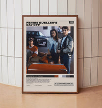 Ferris Bueller's Day Off, John Hughes, Minimalist Movie Poster, Room Decor