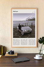 Fiat 500 Wall Art Vintage Car Poster Poster Fiat 500  Black White Poster  Poster  Art Gift 1687928812