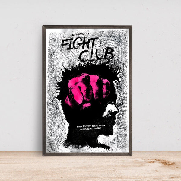 Fight Club Classic Movie Poster, Room Decor, Home Decor, Art Poster for Gift 1658267814