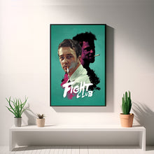 Fight Club Movie Poster, Canvas Material Gift, Home Decor, Live Room Wall Art, High Quality Reproduction, Keepsake 1613007960