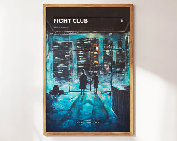 Fight Club Poster  Art Print  Movie Posters  Gift for Movie lovers 1287297860