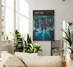 Fight Club Poster  Art Print  Movie Posters  Gift for Movie lovers 1287297860