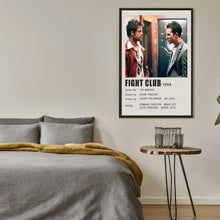Fight Club (1999) Movie Poster Canvas Poster Minimalist Poster Art Print Gifts for Lover Mural Painting Home Decoration 1754661822