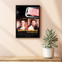 Fight Club (1999) Poster Art Print Movie Posters Gift for Movie lovers 2