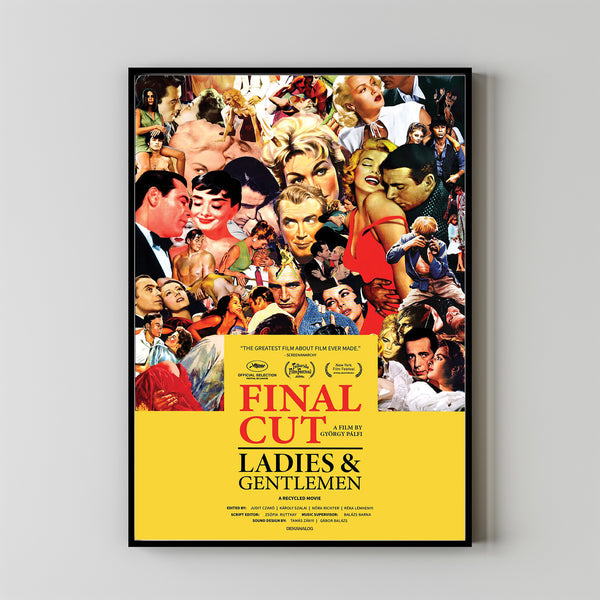 Final Cut Ladies And Gentlemen Movie Poster Print, Canvas Wall Art, Room Decor, Movie Art
