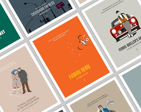 Finding Nemo - Minimalist Poster, Finding Nemo Poster, Minimalist Print, Finding Nemo Print, Pixar Studio, Albert Brooks, Ellen DeGeneres 621183225