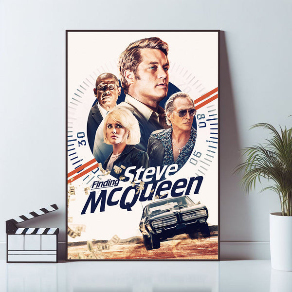 Finding Steve McQueen, Movie Poster, Wall Art Prints, Art Poster, Canvas Material Gift, Keepsake, Home Decor, Live Room Wall Art 1576162148