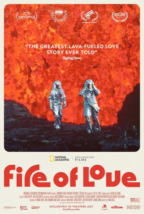 Fire of Love Documentary Film Movie Poster Print Wall art Poster 1578924317