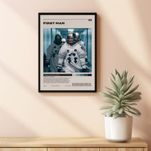 First Man Poster,Damien Chazelle, Minimalist Movie Poster