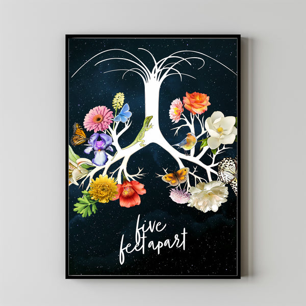 Five Feet Apart (2019) Poster Art Print Movie Posters Gift for Movie lovers 1