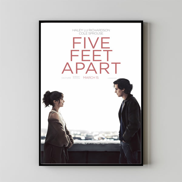 Five Feet Apart (2019) Poster Art Print Movie Posters Gift for Movie lovers 2