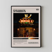 Five Nights at Freddy's, Emma Tammi, Minimalist Movie Poster